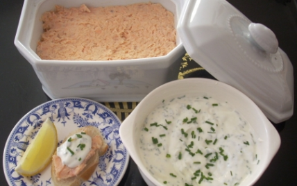 Rillettes aux deux saumons