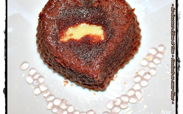Fondant au cœur blanc