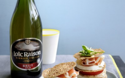 Millefeuille croustillant tomate-Mozzarella