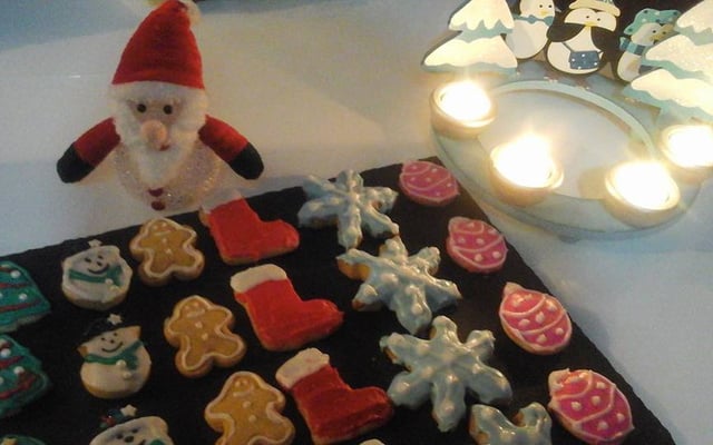 Petits sablés de Noël à offrir