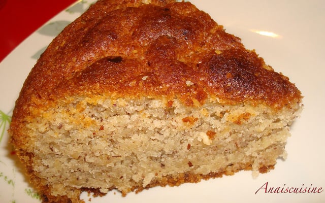 Moelleux à la noisette sans œufs