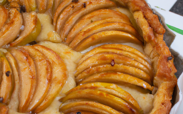 Tarte flamande aux poires