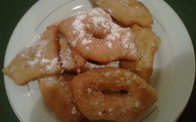 Beignets au sucre glace