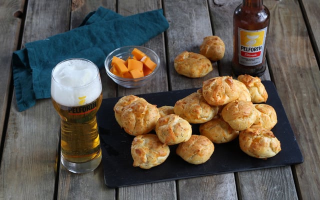 Gougères à la mimolette