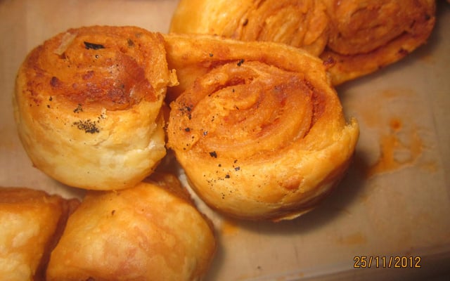 Palmiers au Pesto Rosso