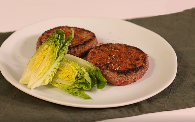 Steak haché mariné