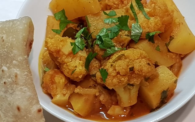 Cari de chou-fleur et pommes de terre