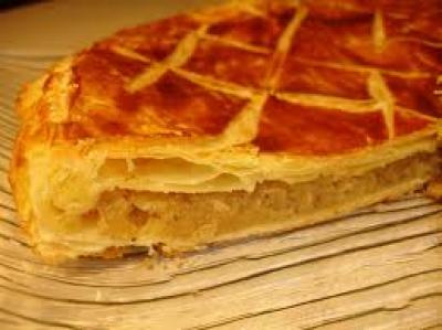 Galette des rois à la compote de pommes