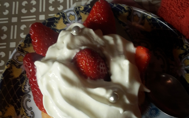 Tarte aux fraises revisitée facile