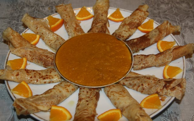 Crêpe : mon soleil en hiver