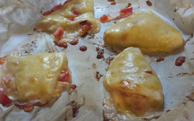 Des chaussons façon pizza