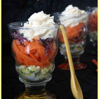 Céviche St Jacques-dorade et sa chantilly au citron vert