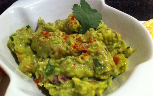 Guacamole facile au piment d'Espelette