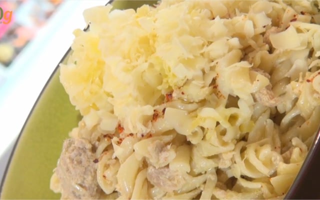 Pâtes au thon