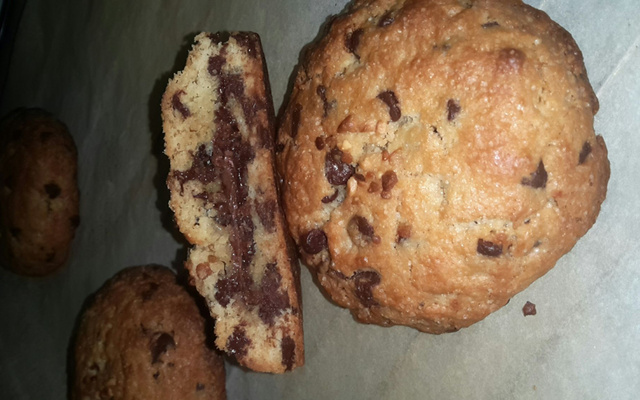 Cookies tout chocolat faciles