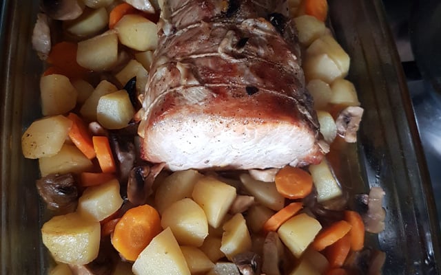 Rôti de porc d'automne