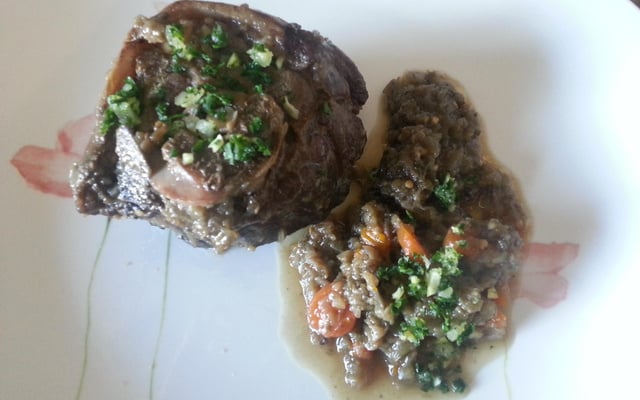 Osso bucco aux aubergines