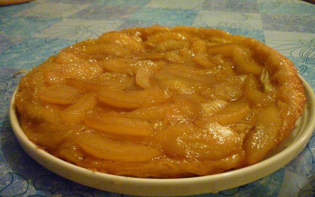 Tarte tatin inratable à la cannelle