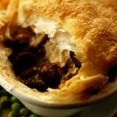 Steak & Guinness Pie