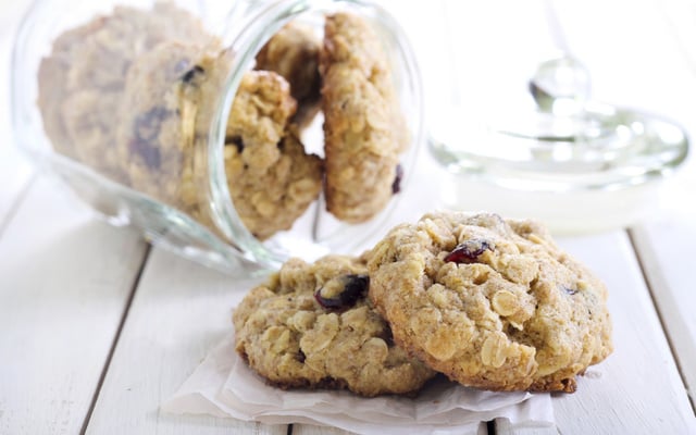Cookies aux cranberries maison