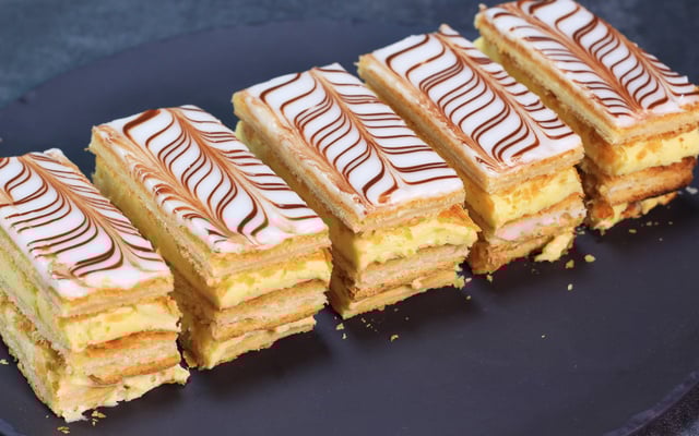 Mille-feuille traditionnel maison