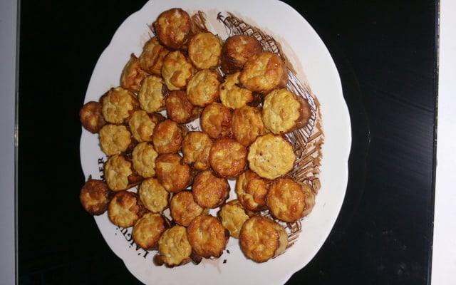 Mini bouchées au thon et à la moutarde