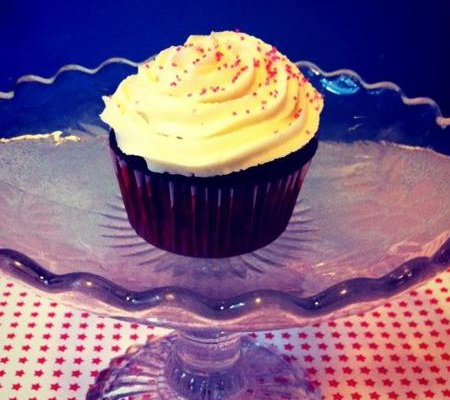 Red velvet cupcake maison