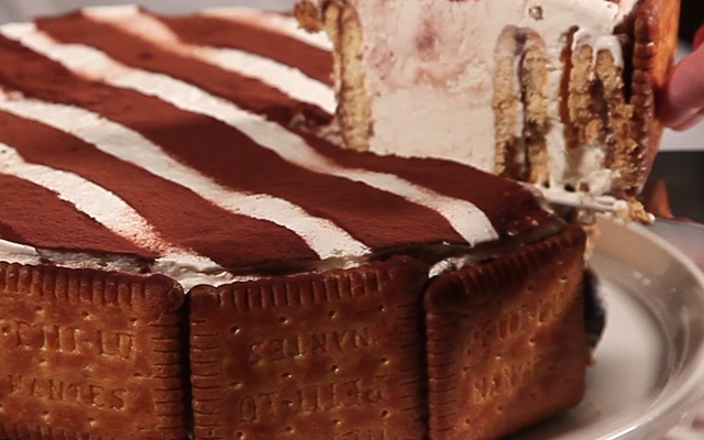 Gâteau express biscuits & Nutella