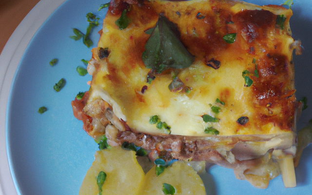 Lasagnes aux poireaux et thon