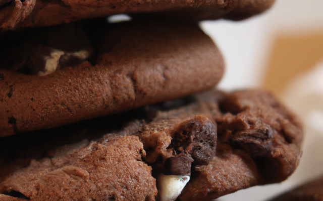 Cookies tout chocolat économiques