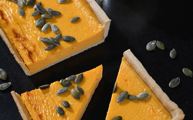 Tarte potimarron et parmesan