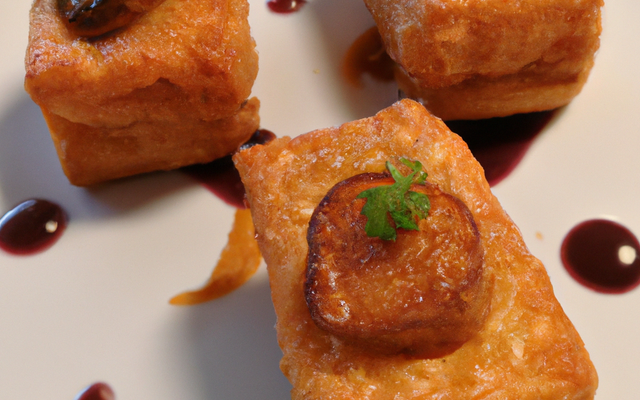 Croustillants de foie gras