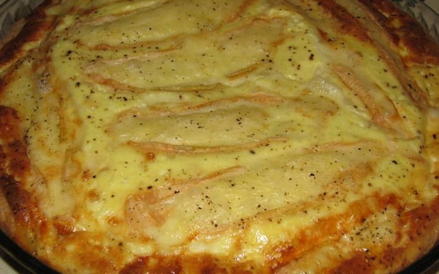 Tarte picarde au Maroilles