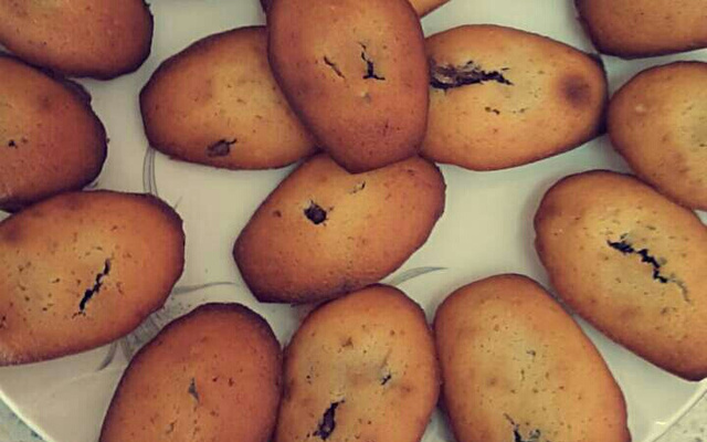 Madeleines au Nutella