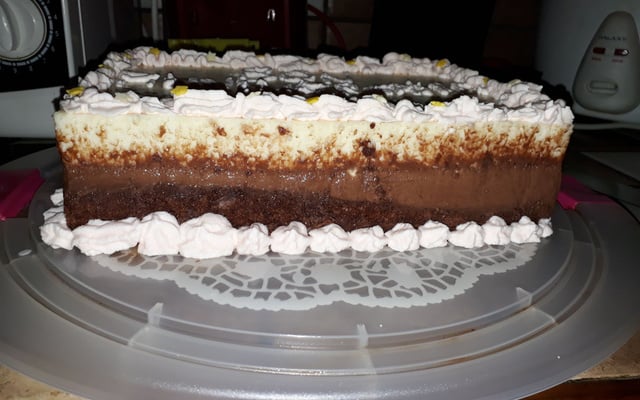 Bavarois chocolat et coco