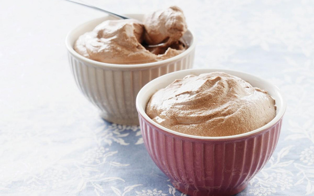 Mousse choco caramel