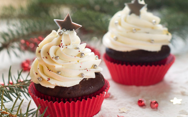 Cupcakes de Noël