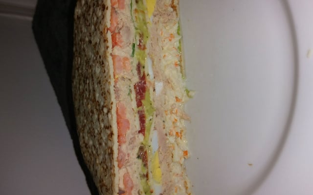 Gâteau de crêpes salé