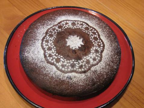 Gâteau à la pralinoise et amandes