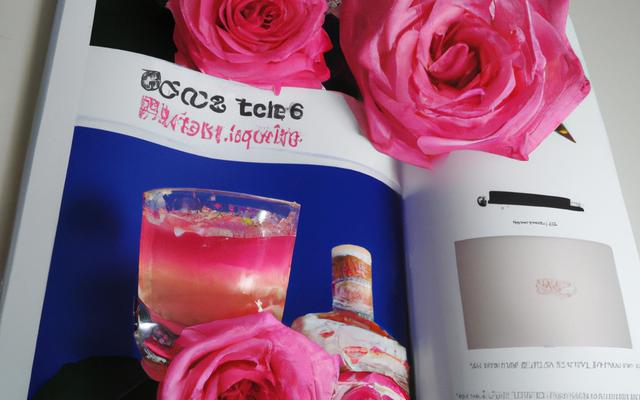 Cocktail tequila rose