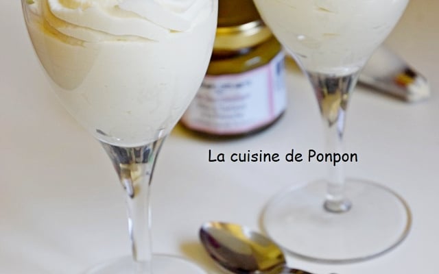 Mousse à la crème de pistache