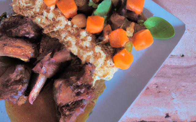 Carré d'agneau à l'oriental