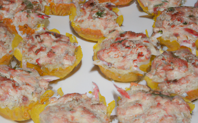 Petites bouchées au crabe