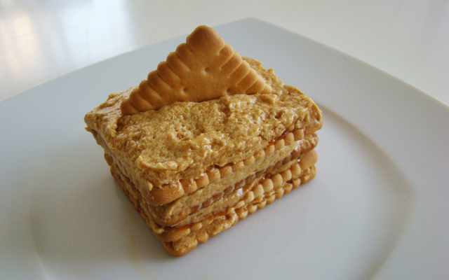 Gâteau aux petits beurres et au café sans cuisson