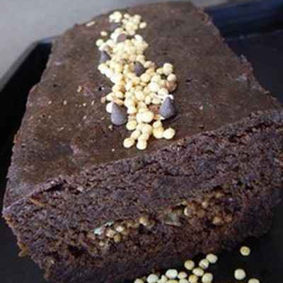 Cake au chocolat noir et au quinoa