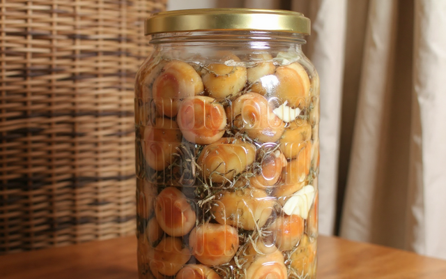 Conserve de sanguins à l'huile