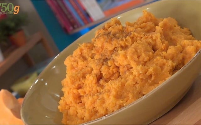 Écrasée de patates douces