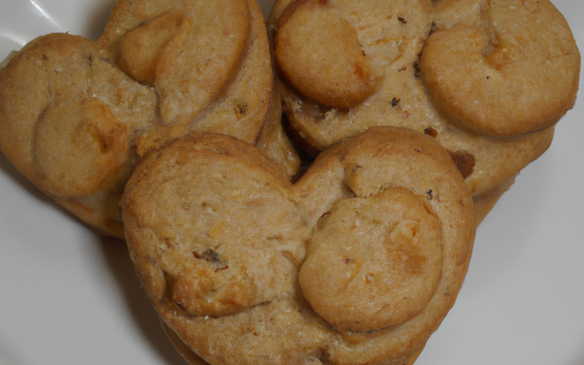 Cœurs sablés aux noisettes