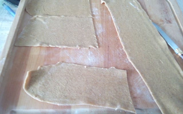 Pâtes généreuses au roquefort papillon fondant