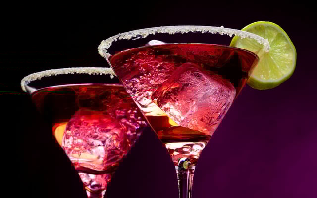 Cocktail flamant rose